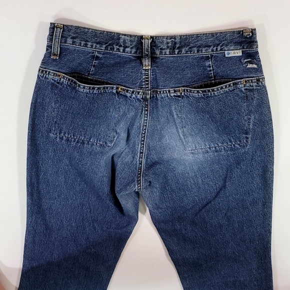 MAVI ♡ Sweet 'n Sexy 510 Michelle Split Flare Leg Distressed Denim Jeans 27/32 - Picture 13 of 17